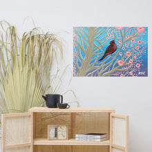 Load image into Gallery viewer, Cardinal Bird Poster