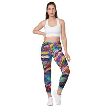 Load image into Gallery viewer, Crossover leggings with pockets