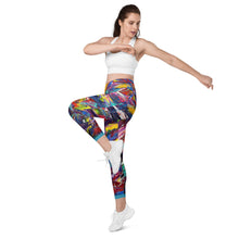 Load image into Gallery viewer, Crossover leggings with pockets