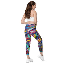 Load image into Gallery viewer, Crossover leggings with pockets