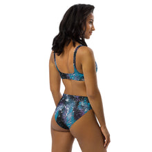 Load image into Gallery viewer, Galaxy Art Recycled high-waisted bikini