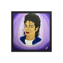 Load image into Gallery viewer, Micheal Jackson Art Framed poster