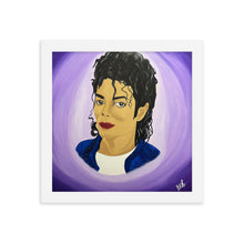 Load image into Gallery viewer, Micheal Jackson Art Framed poster