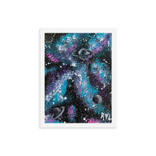 Load image into Gallery viewer, Galaxy Art Framed poster