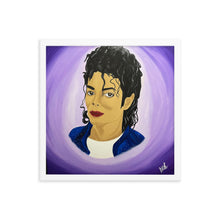 Load image into Gallery viewer, Micheal Jackson Art Framed poster