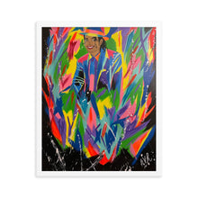 Load image into Gallery viewer, Micheal Jackson Art Framed poster