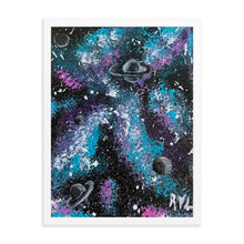 Load image into Gallery viewer, Galaxy Art Framed poster