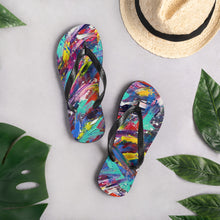 Load image into Gallery viewer, Art Flip-Flops