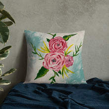 Load image into Gallery viewer, Rose Art Premium Pillow