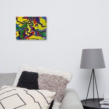 Load image into Gallery viewer, Yellow Waves Canvas