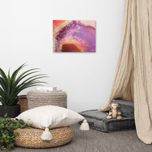 Load image into Gallery viewer, Shining Light Pink Canvas