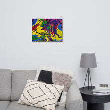 Load image into Gallery viewer, Yellow Waves Canvas