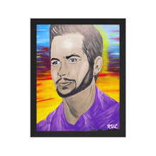 Load image into Gallery viewer, Paul Walker Art Framed poster