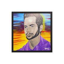 Load image into Gallery viewer, Paul Walker Art Framed poster