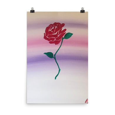 Rose Art Photo paper poster