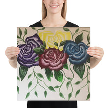 Load image into Gallery viewer, Roses Photo paper poster