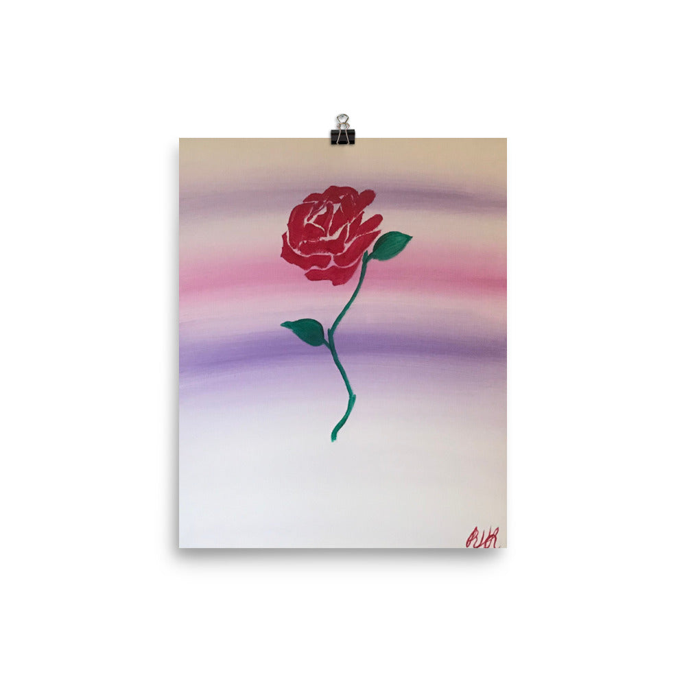 Rose Art Photo paper poster