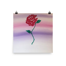 Load image into Gallery viewer, Rose Art Photo paper poster