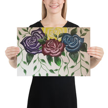 Load image into Gallery viewer, Roses Photo paper poster