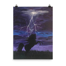 Load image into Gallery viewer, Photo paper poster Thunder Horse