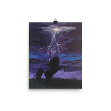 Load image into Gallery viewer, Photo paper poster Thunder Horse