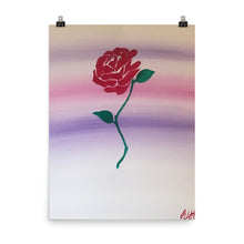 Load image into Gallery viewer, Rose Art Photo paper poster