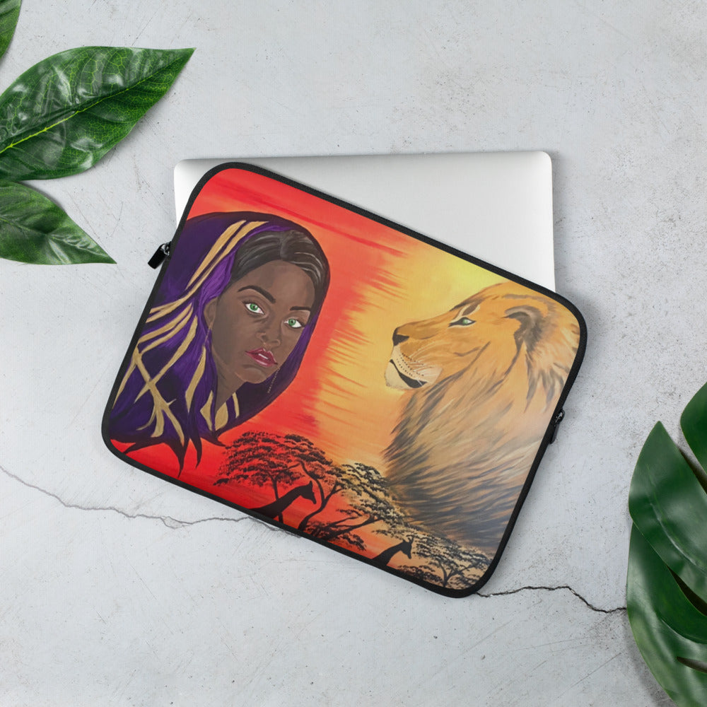 Rihanna Painting Laptop Sleeve