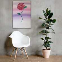 Load image into Gallery viewer, Rose Art Canvas