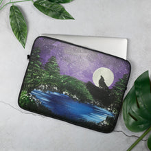 Load image into Gallery viewer, Wolf Art Laptop Sleeve