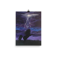 Load image into Gallery viewer, Photo paper poster Thunder Horse