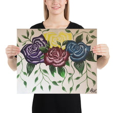 Load image into Gallery viewer, Roses Photo paper poster