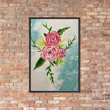 Load image into Gallery viewer, Rose Abstract Painting