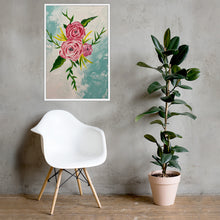 Load image into Gallery viewer, Rose Abstract Painting