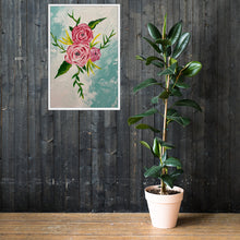 Load image into Gallery viewer, Rose Abstract Painting